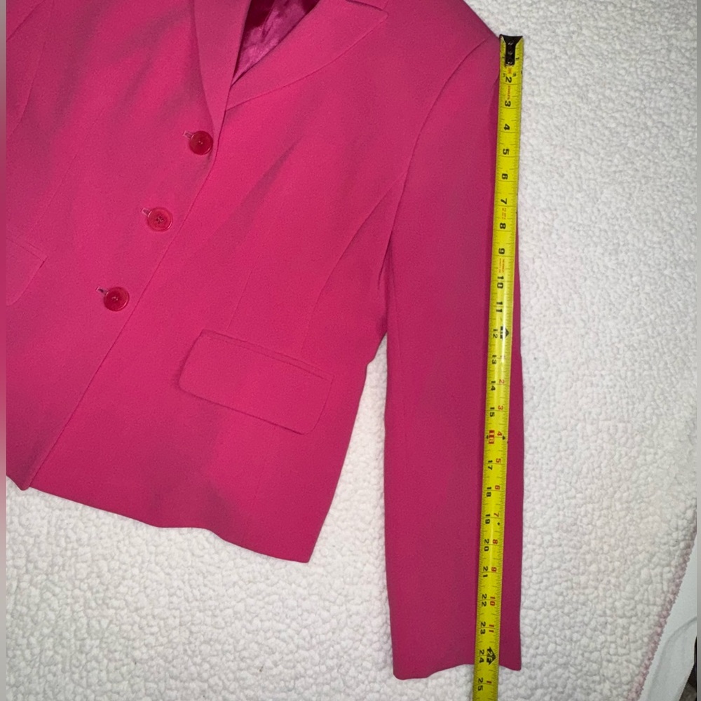 Jones New York Vibrant Pink Blazer - Picture 4 of 9